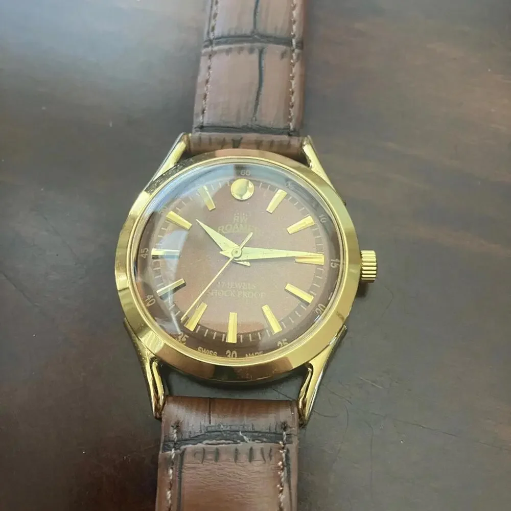 Vintage Rare Roamer vintage 36 mm rare men’s watch